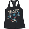 Women's Girls Will Be Girls Witch Racerback Tank Top
